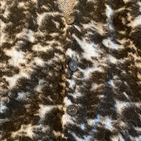 COS Tortoiseshell-Jacquard Alpaca-Blend Cardigan - Picture 4 of 8